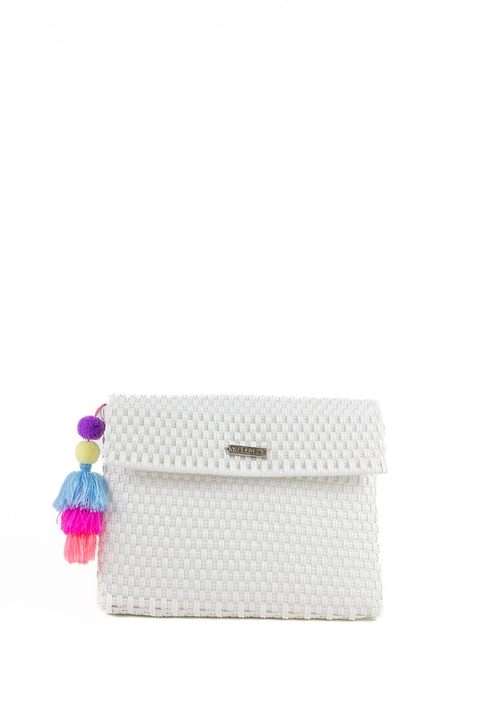 Solid White Clutch